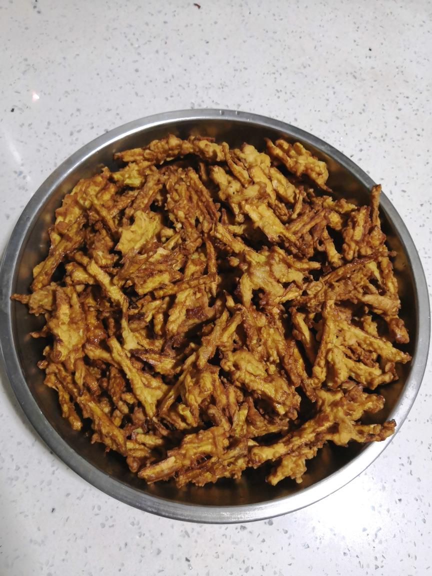 炸地瓜丝的做法