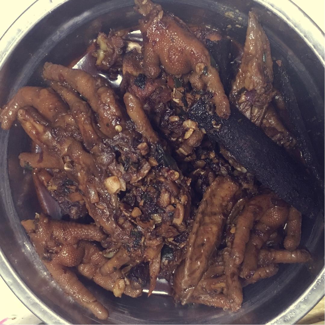下酒鸡爪