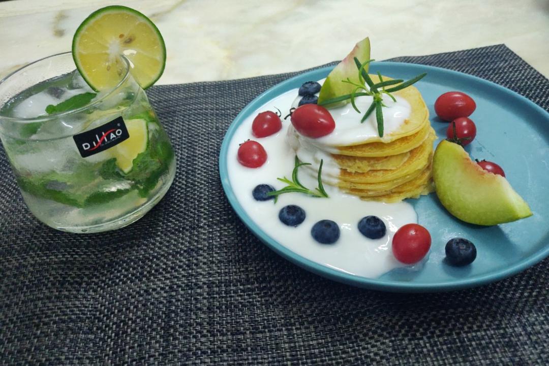 香蕉松饼