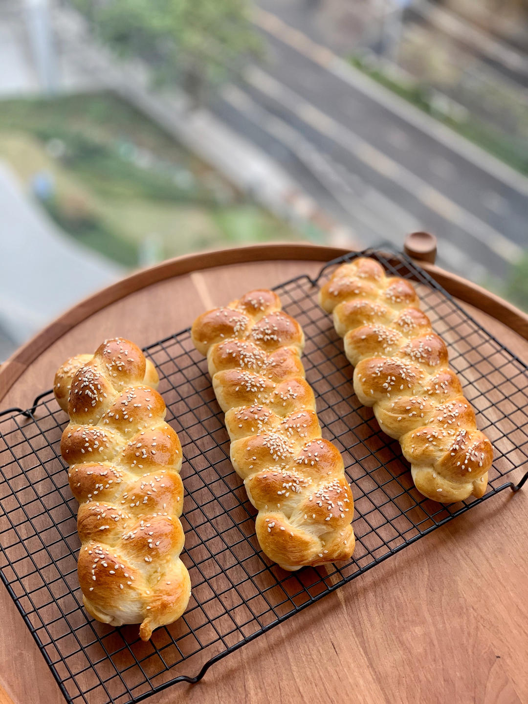 酸奶辫子面包（一次发酵）