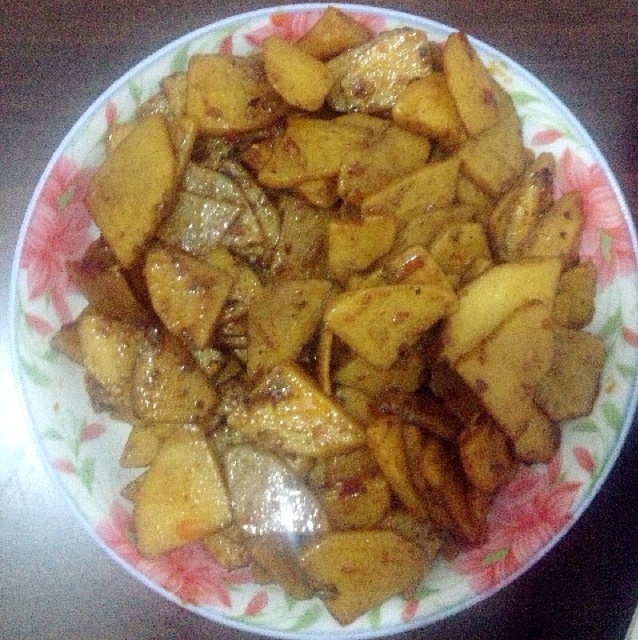 回锅土豆片（老干妈版）