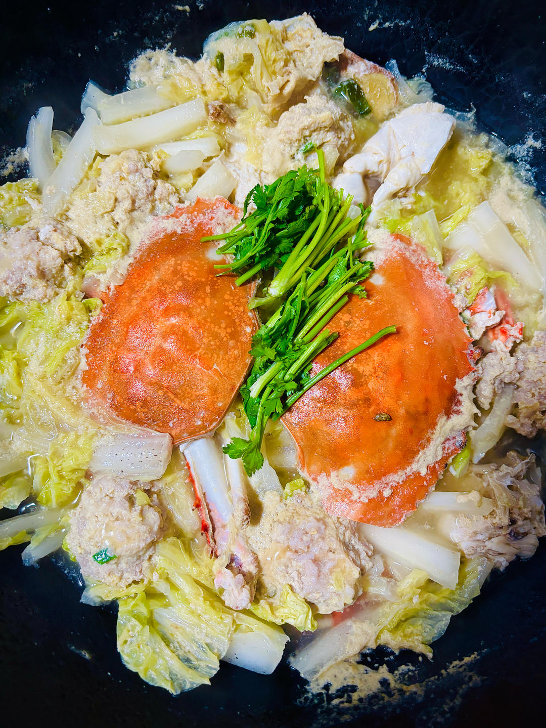 蟹白汤