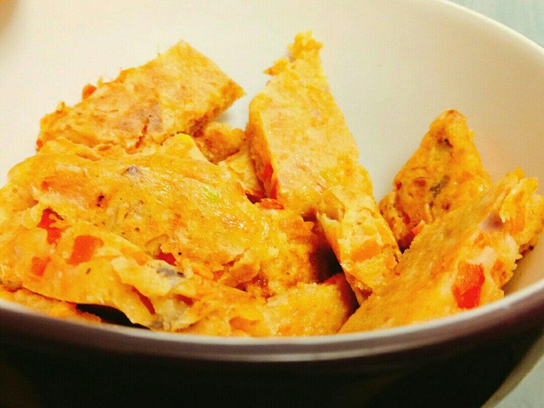 全麦面粉蔬菜饼