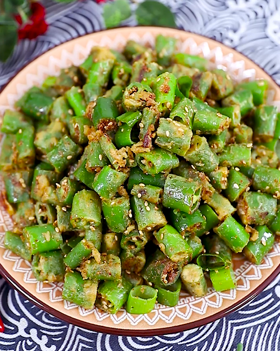 烧烤杭椒的做法 步骤9