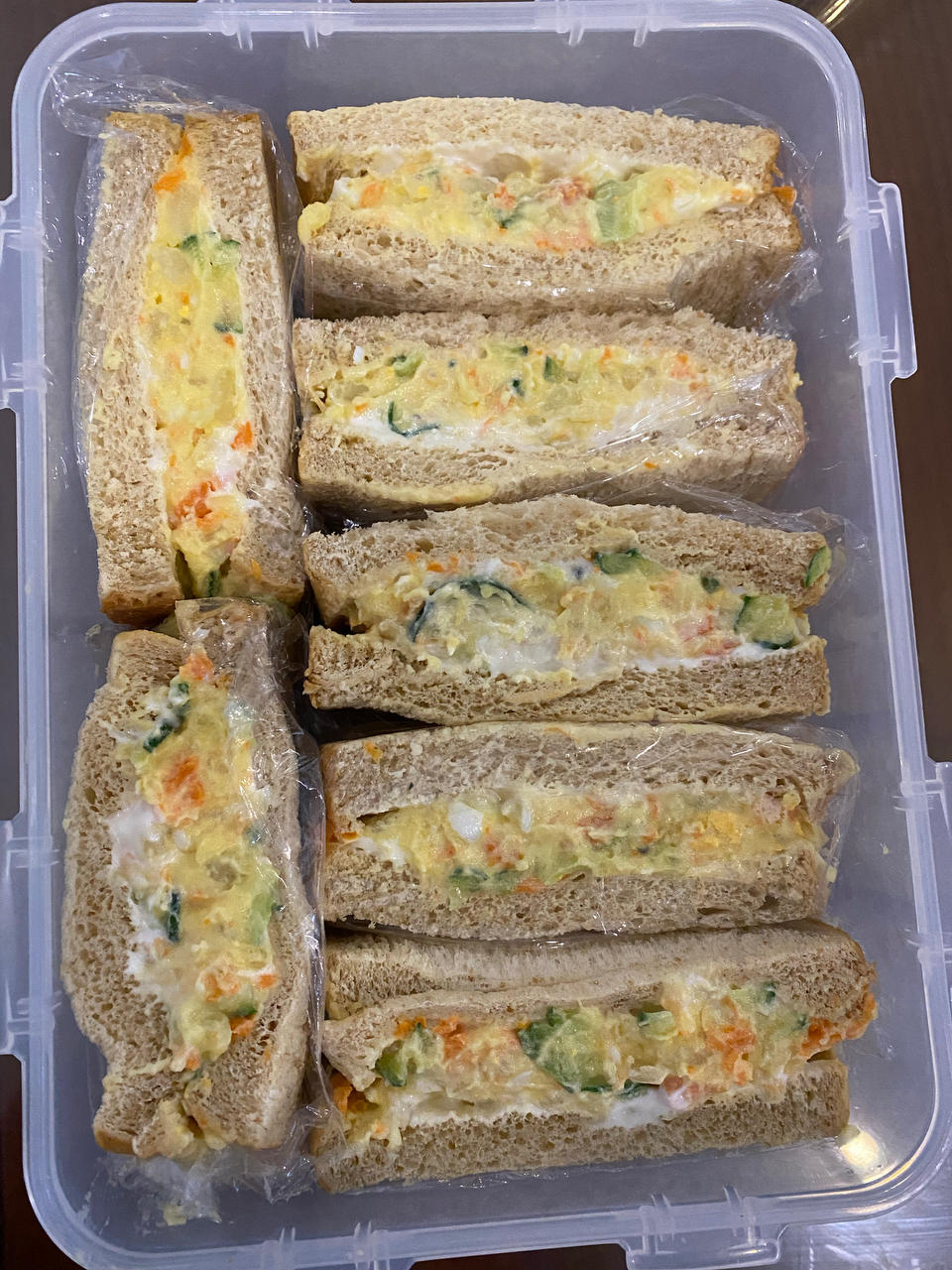 土豆泥沙拉三明治