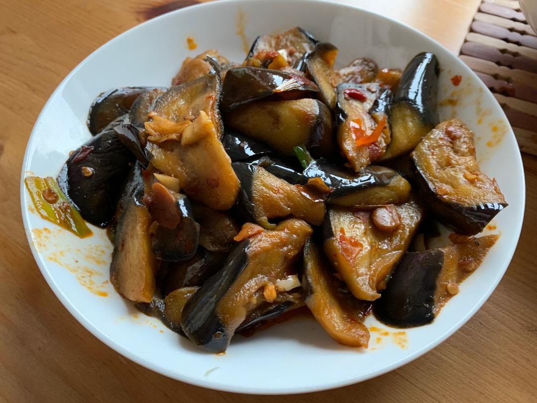 豆瓣酱炒茄子