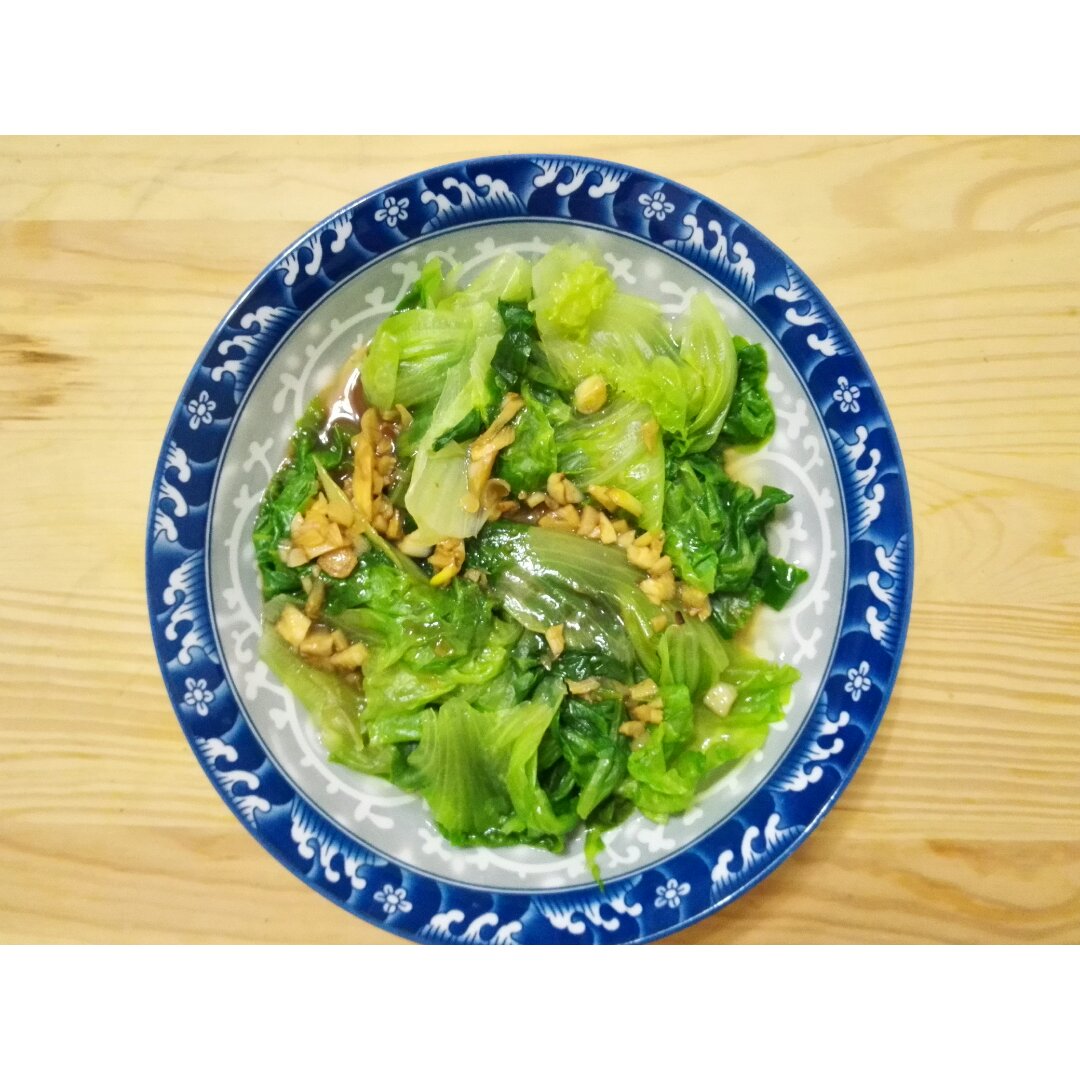 家常菜 蚝油生菜