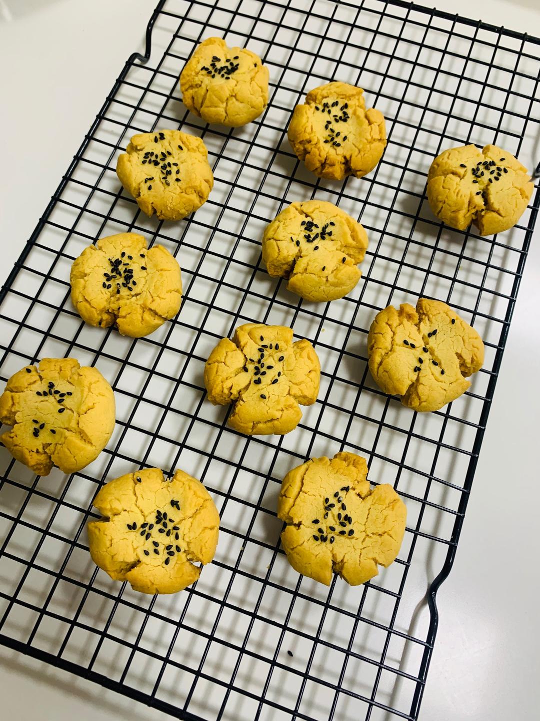 简单易做玉米油版桃酥