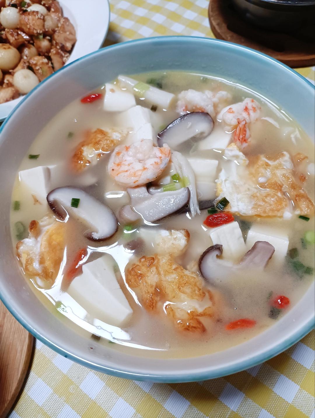 美味的三鲜汤，超有营养