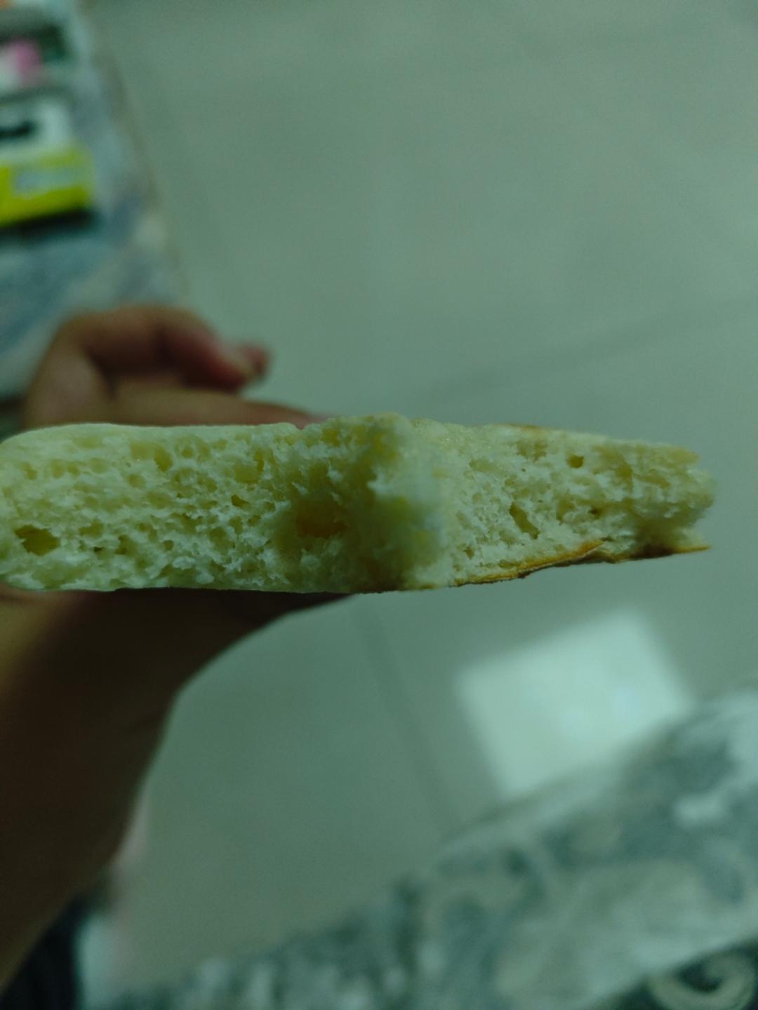 外表焦香、内里松软的发面饼