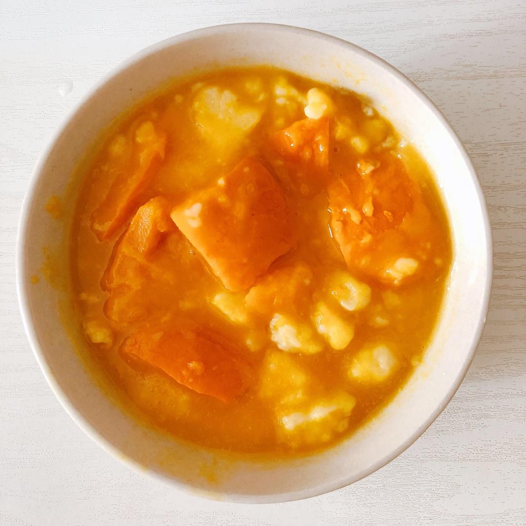 hana不吃桃子做的南瓜面疙瘩