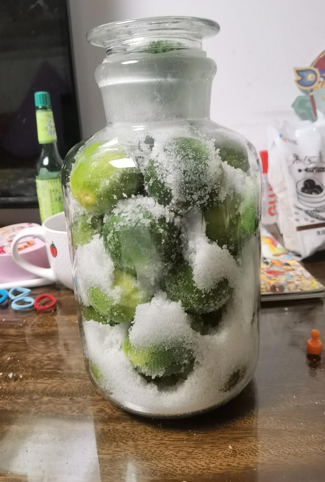 浓香止咳的咸柠檬（咸柠七）