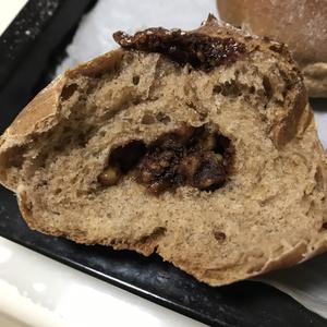 低热量黑麦红糖肉桂核桃面包的做法 步骤22