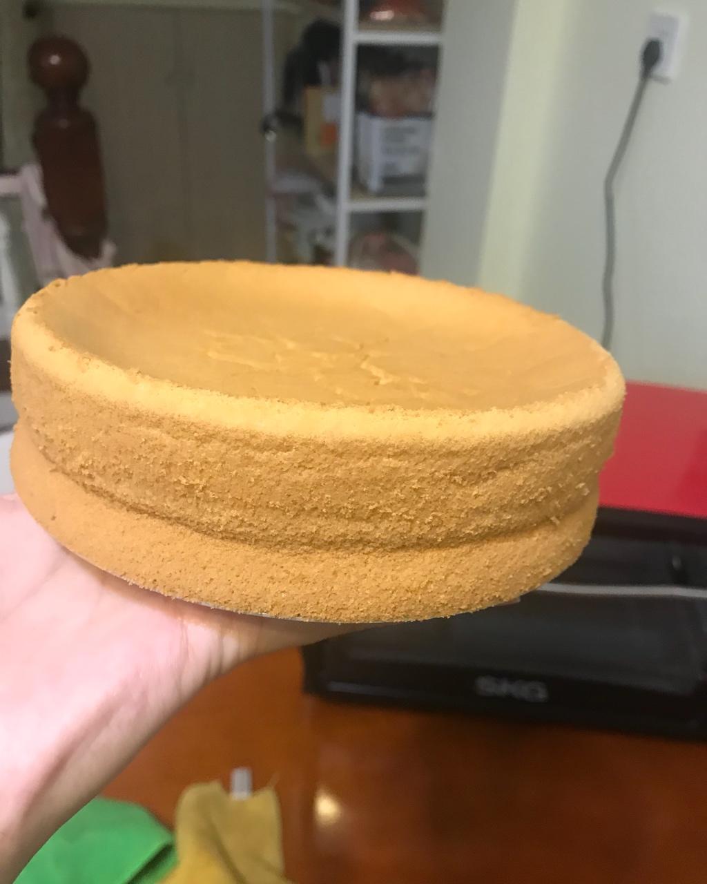 6寸原味戚风蛋糕