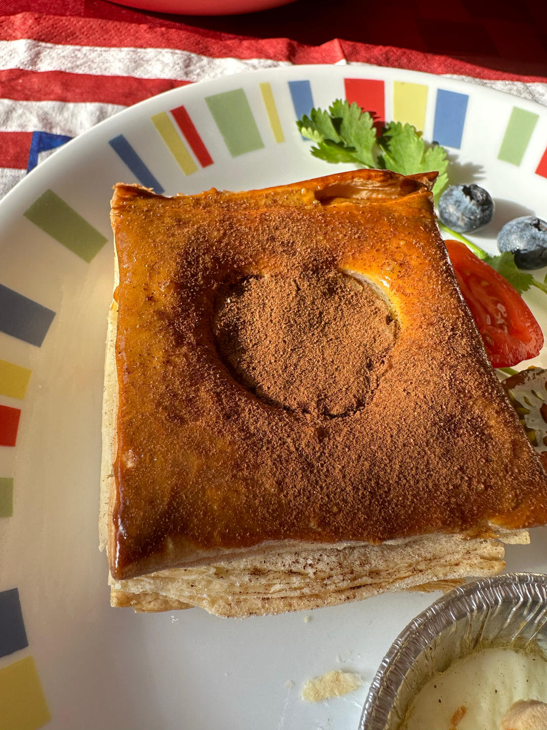 法式千层酥皮点心