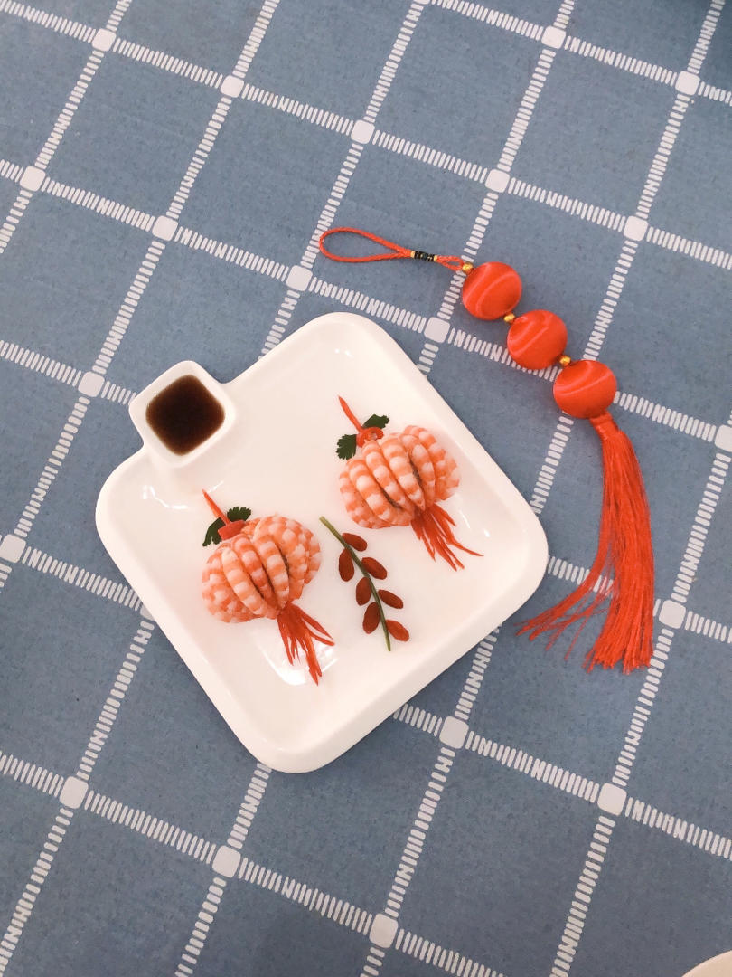 吉祥年夜菜❗️巨简单✨开运灯笼虾，好吃又好看