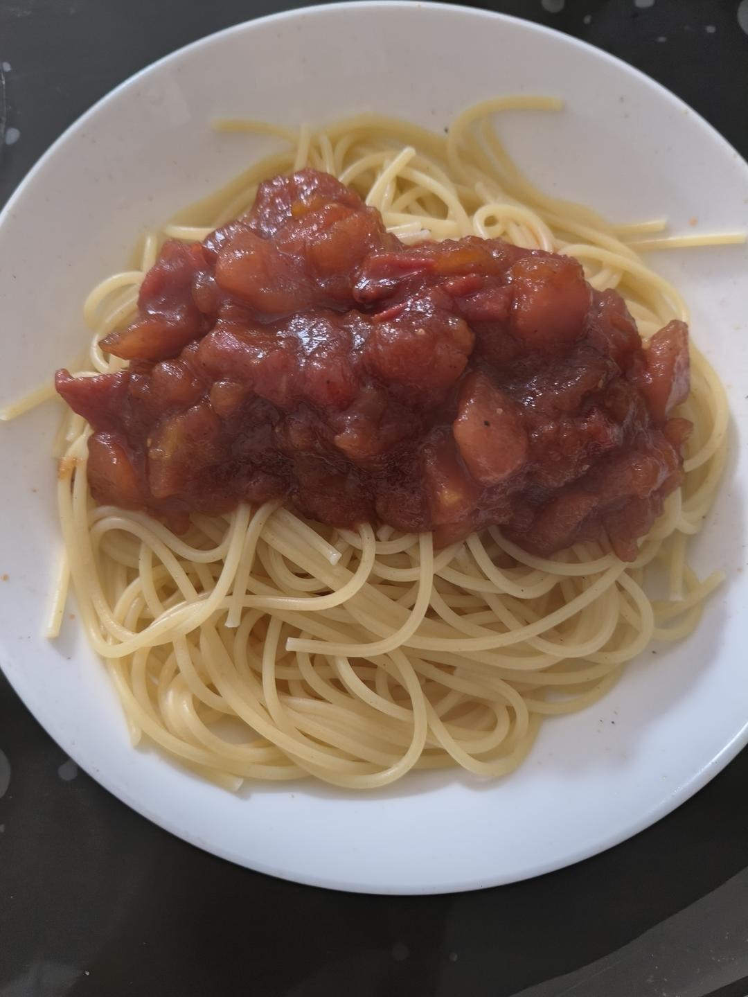 懒人版番茄意面