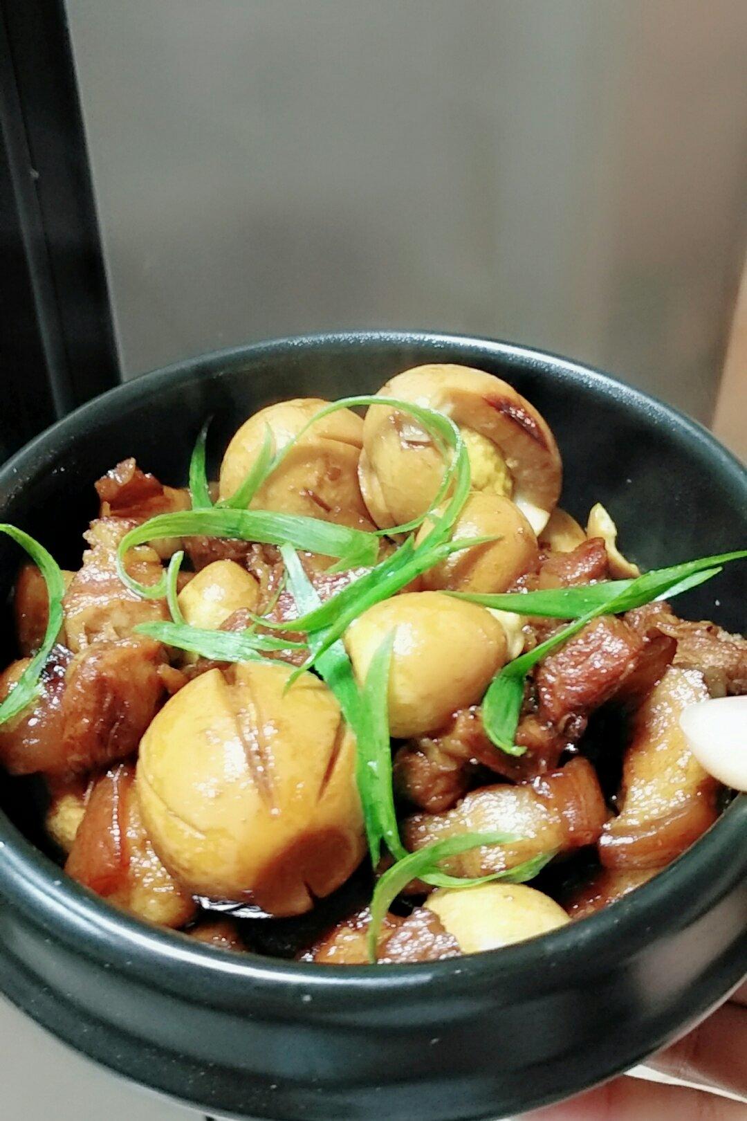 其实也不是很难的红烧肉烧蛋
