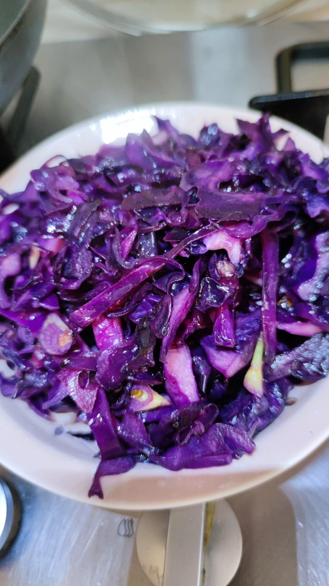 再也不担心紫甘蓝吃不完了