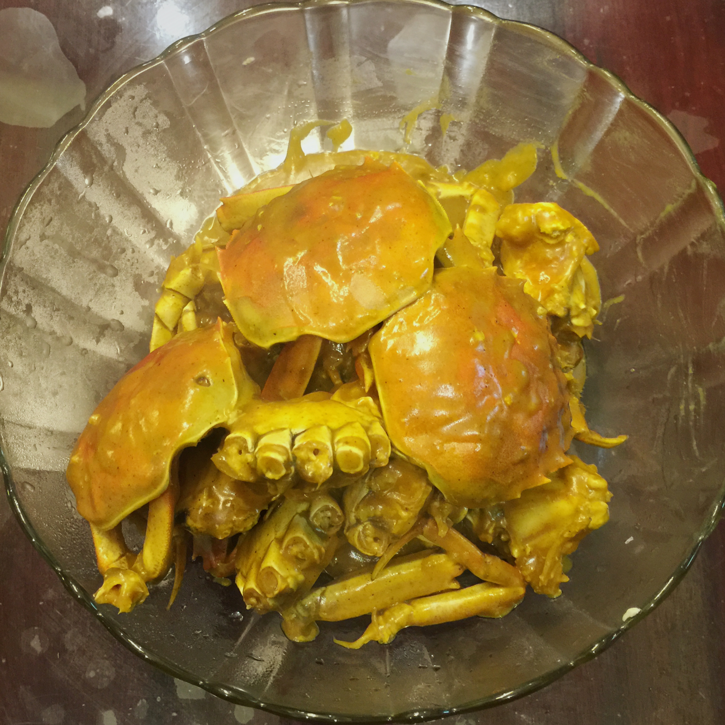 椰浆咖喱河蟹/大闸蟹