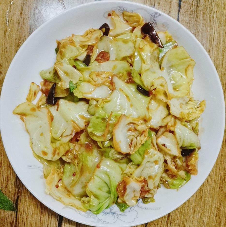 ㊙️巨好吃的干煸手撕包菜～酸辣开胃又下饭