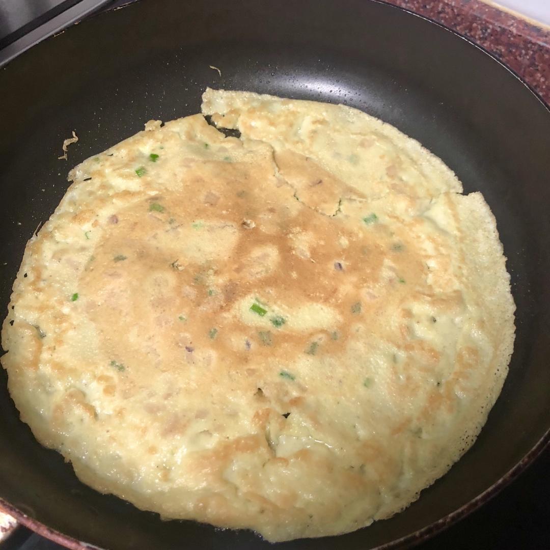 葱花鸡蛋饼