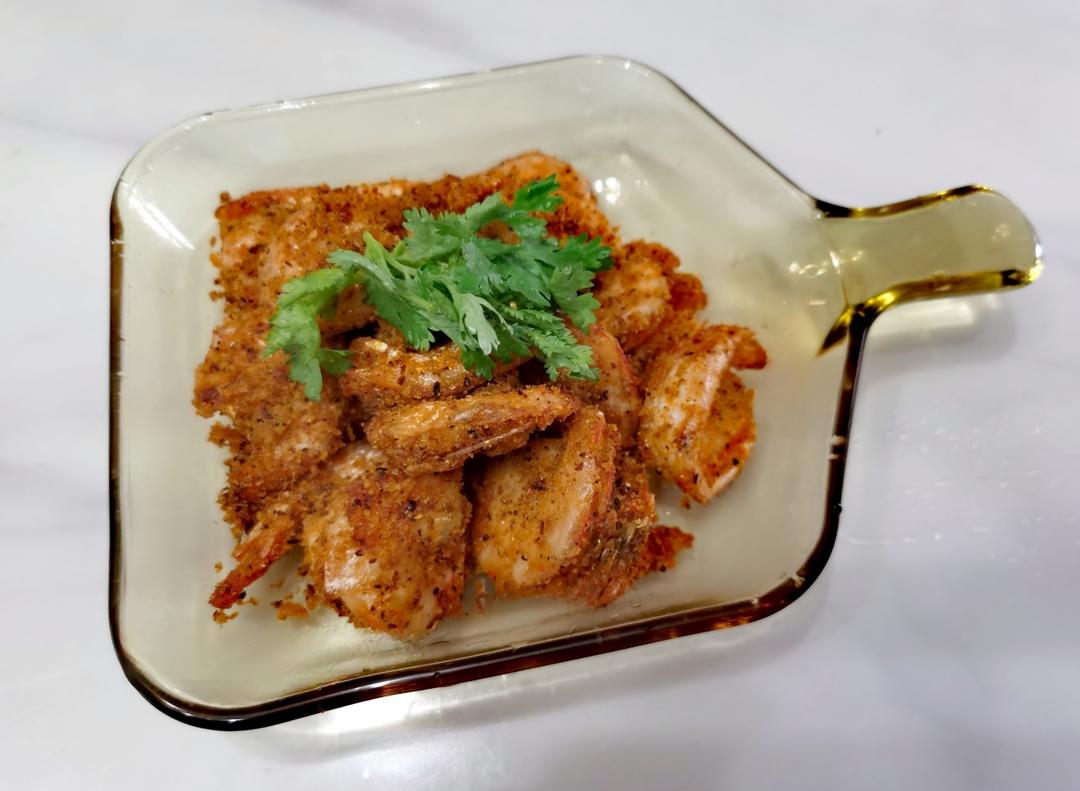 避风塘炒虾