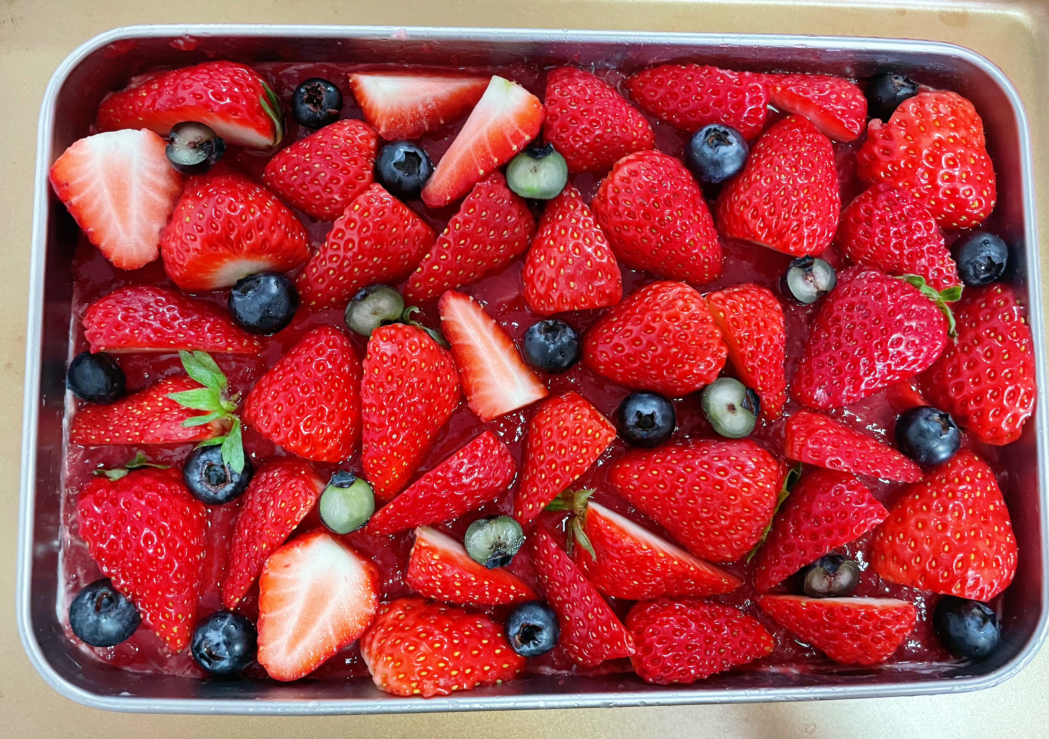 莓果提拉米苏(淡奶油版)小孩子也可以吃的版本的做法