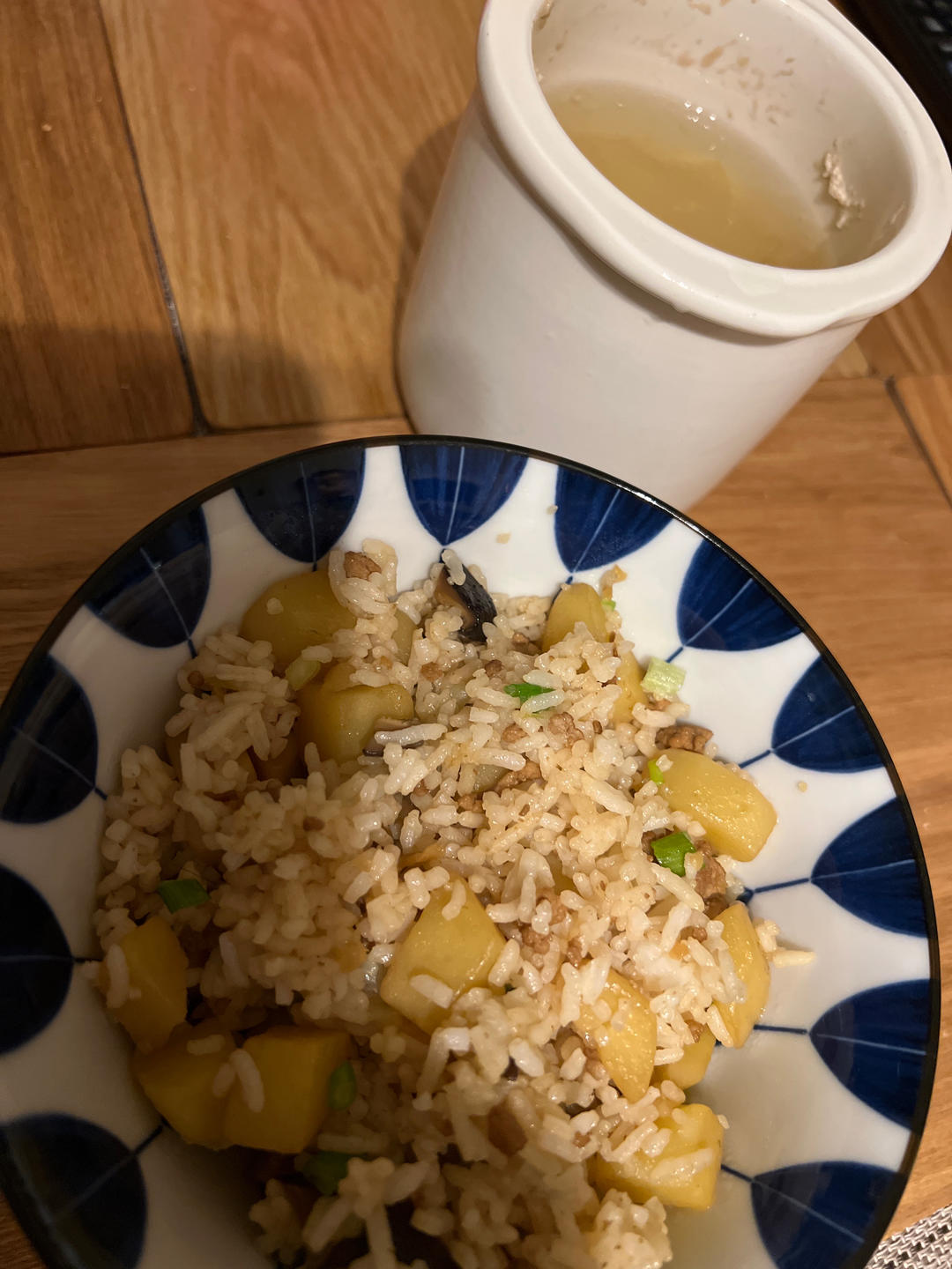 ㊙️香菇土豆肉沫拌饭❗️比外卖还好吃
