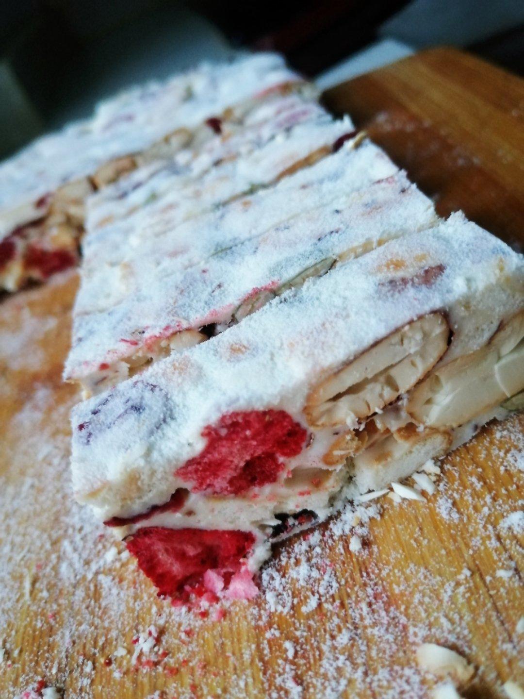 雪花酥  不甜版