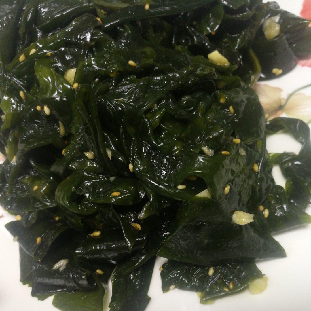 只需5分钟的凉拌裙带菜