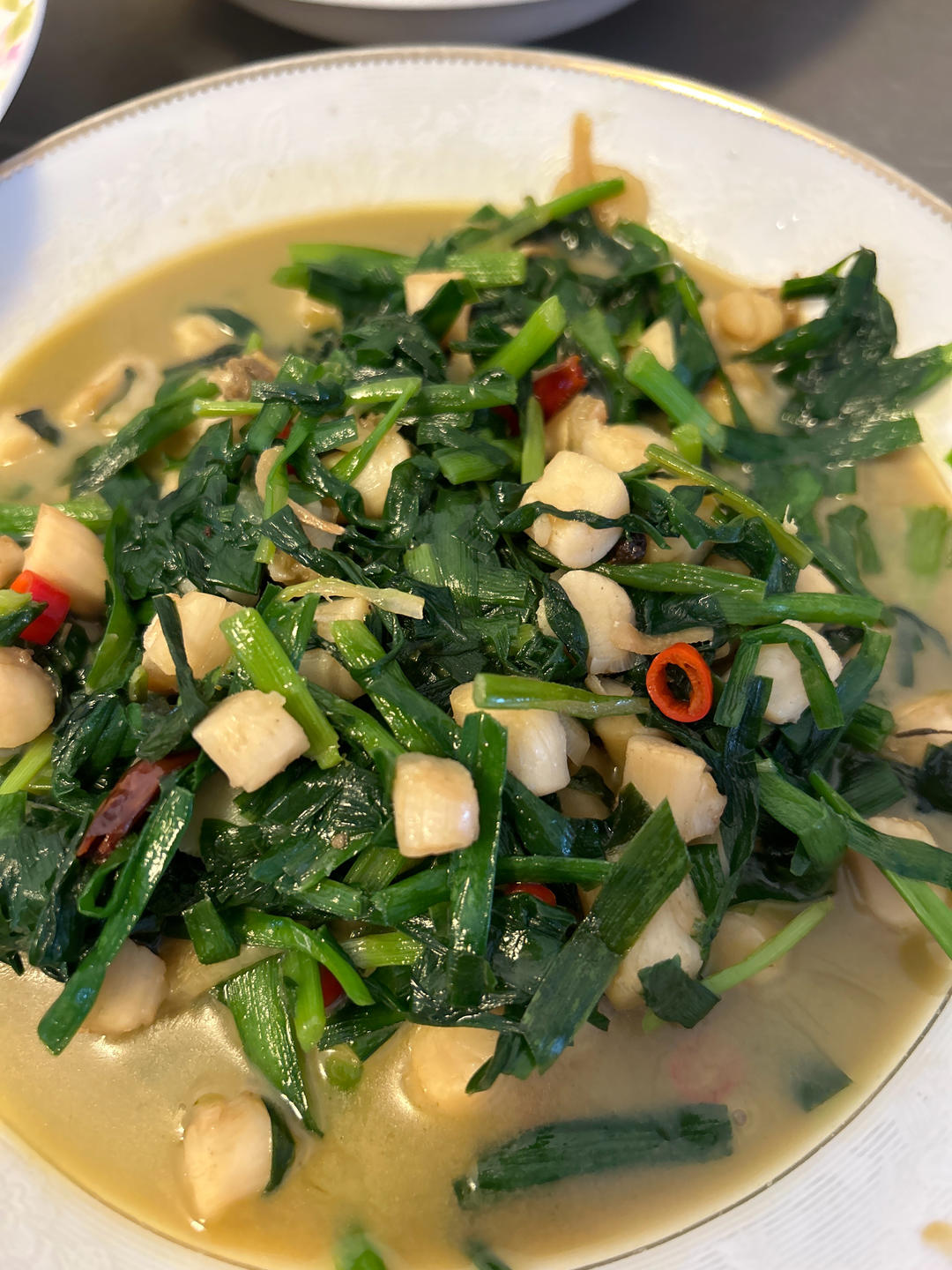 爆炒新鲜扇贝丁（瑶柱）—内陆人民吃不到版