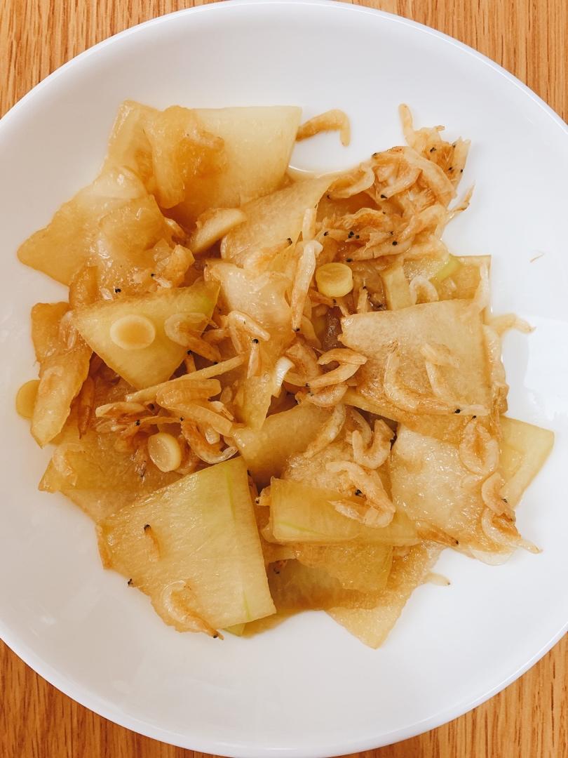 虾皮炒冬瓜