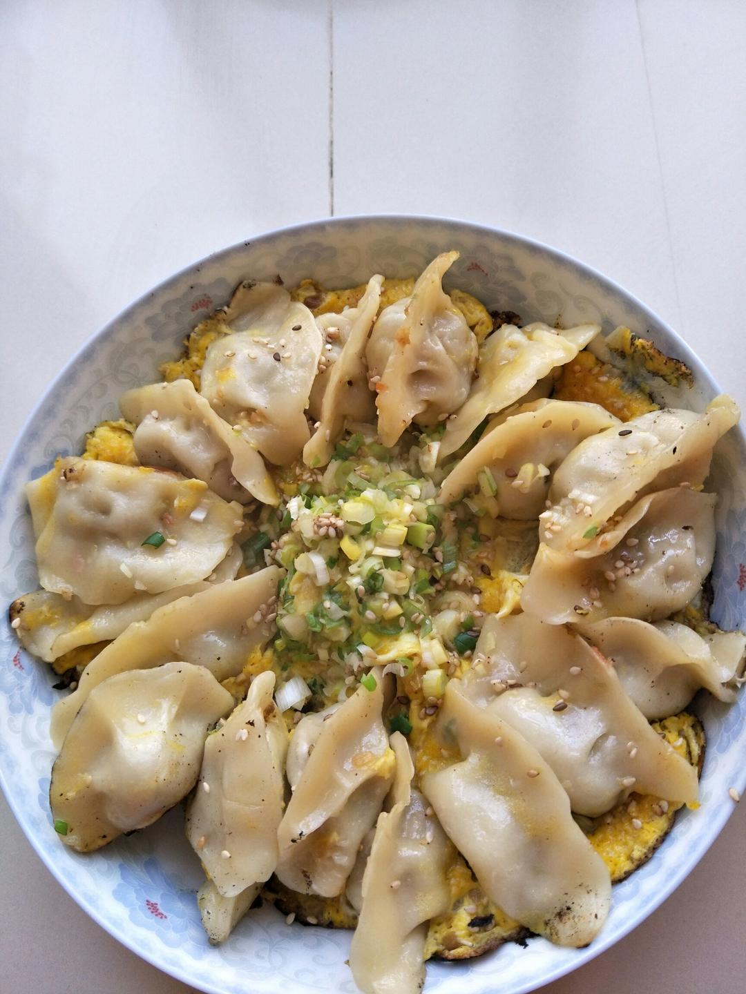 懒人快手抱蛋煎饺