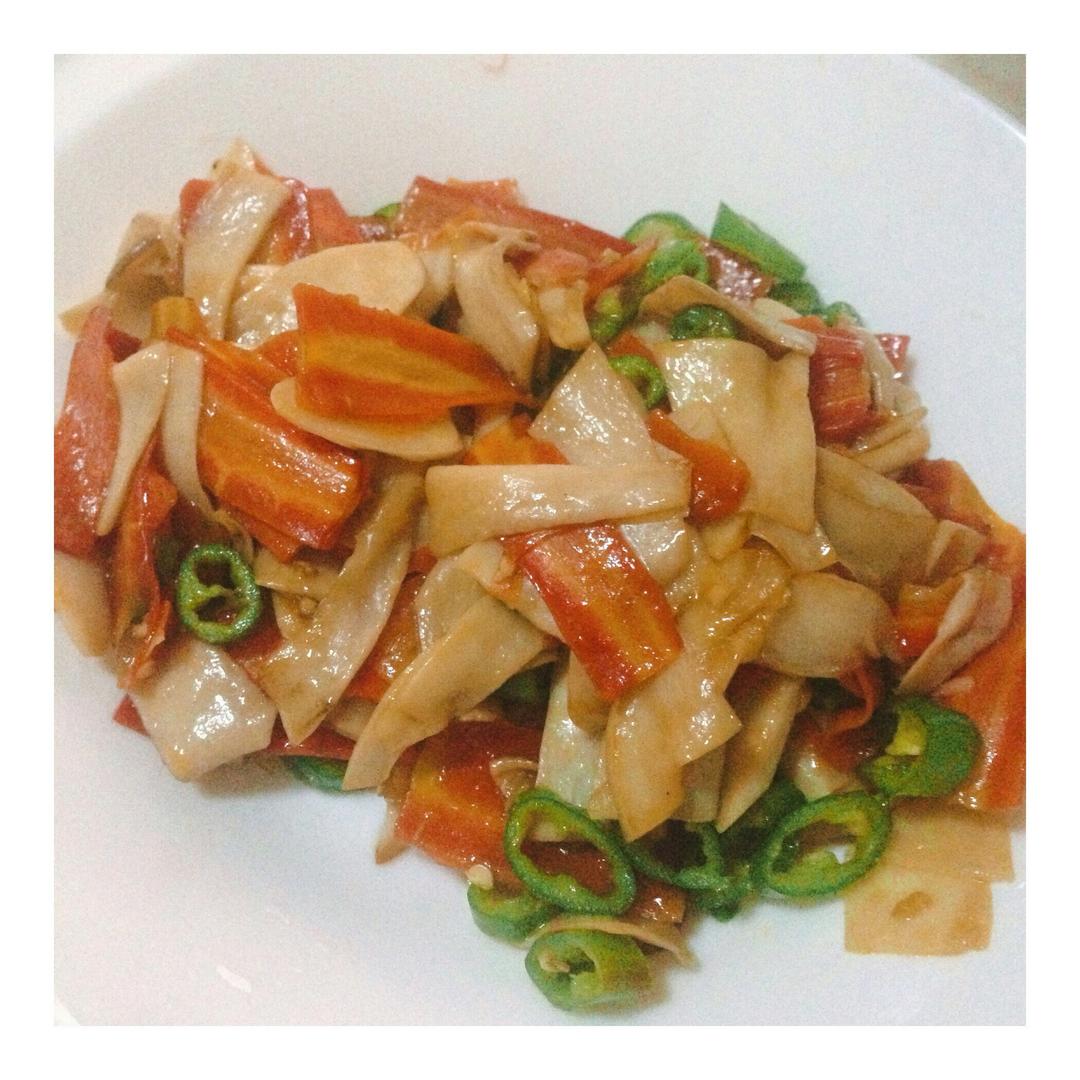 老丁的私房菜-美极杏鲍菇