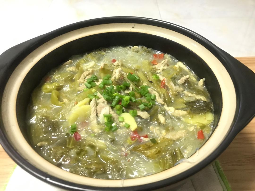 酸菜粉丝汤