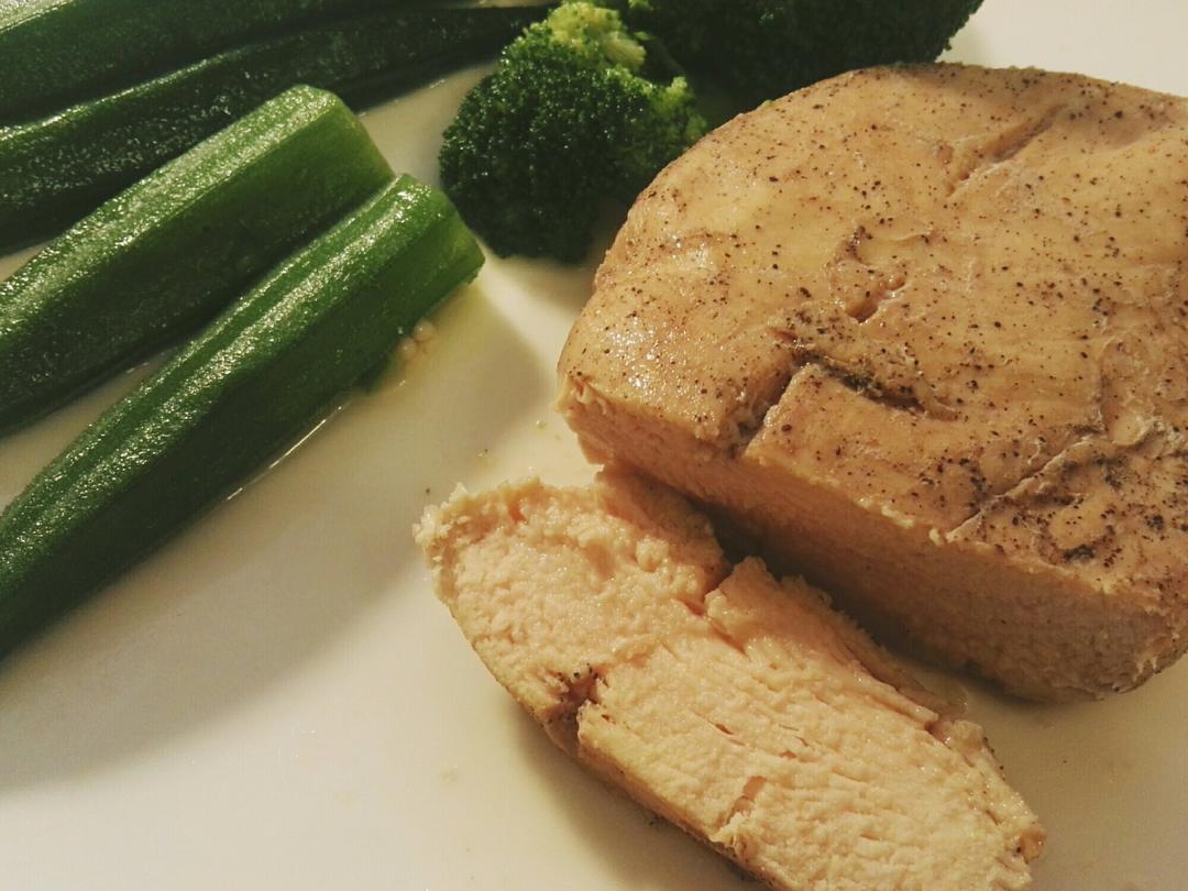 减肥也能吃的美味—香烤鸡胸肉,嫩嫩嫩！