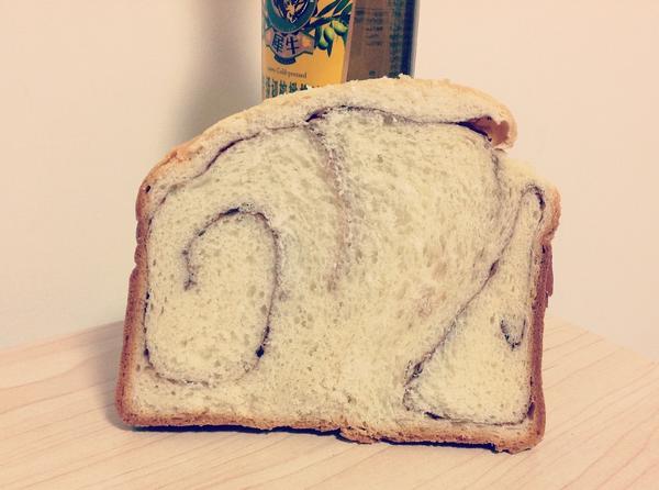 面包机的面包—可可大理石面包