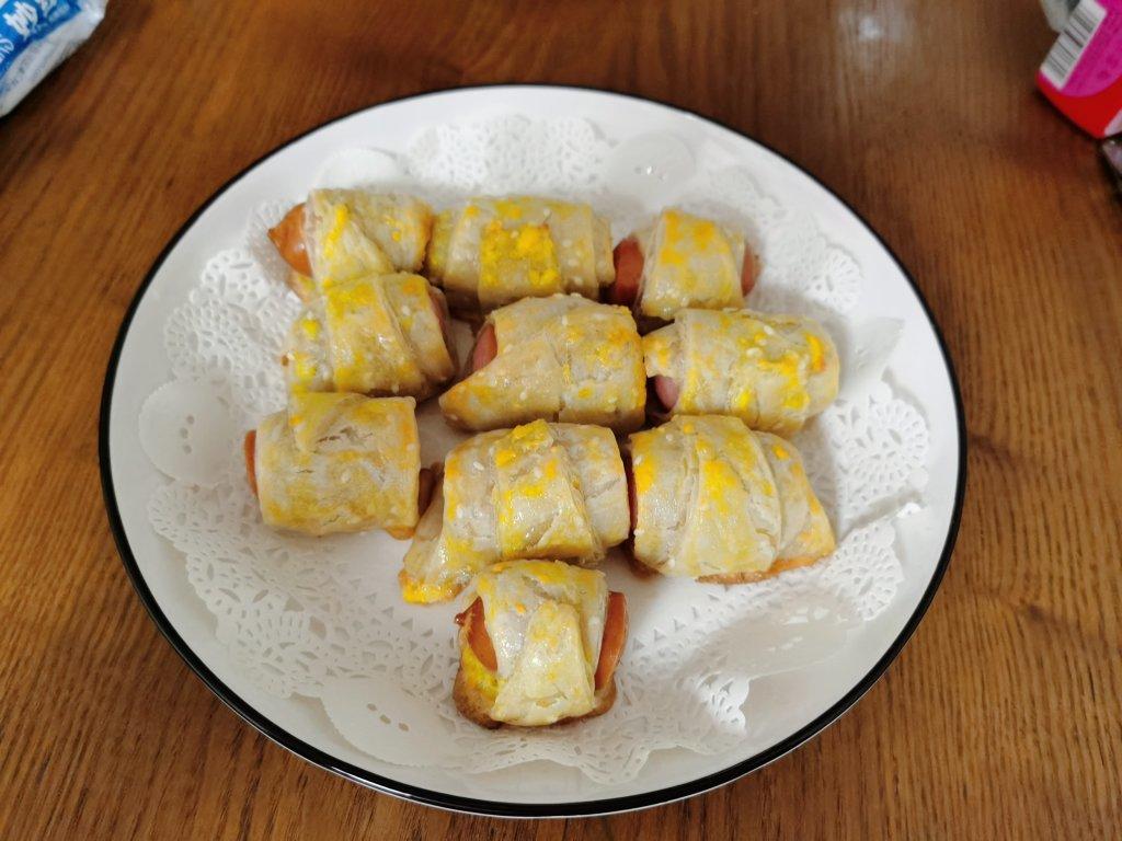 手抓饼热狗
