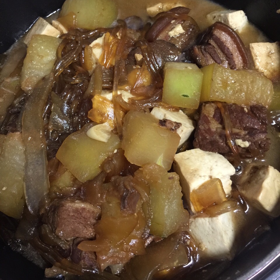 冬瓜熬菜