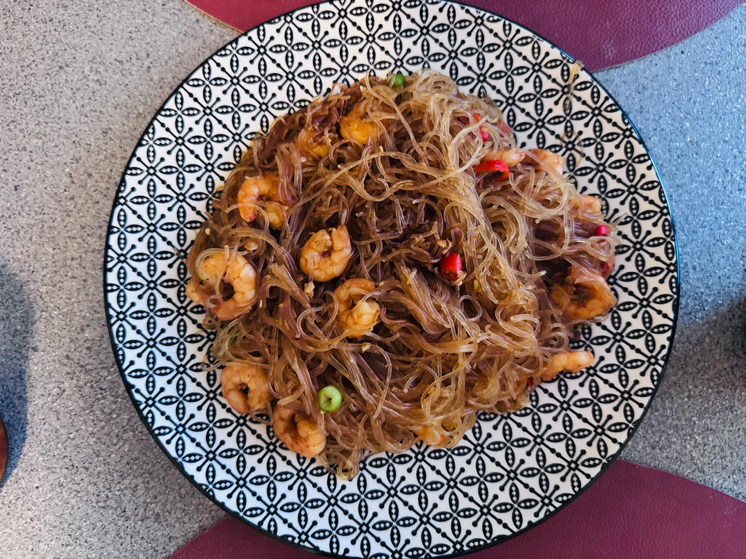 粉丝虾仁煲