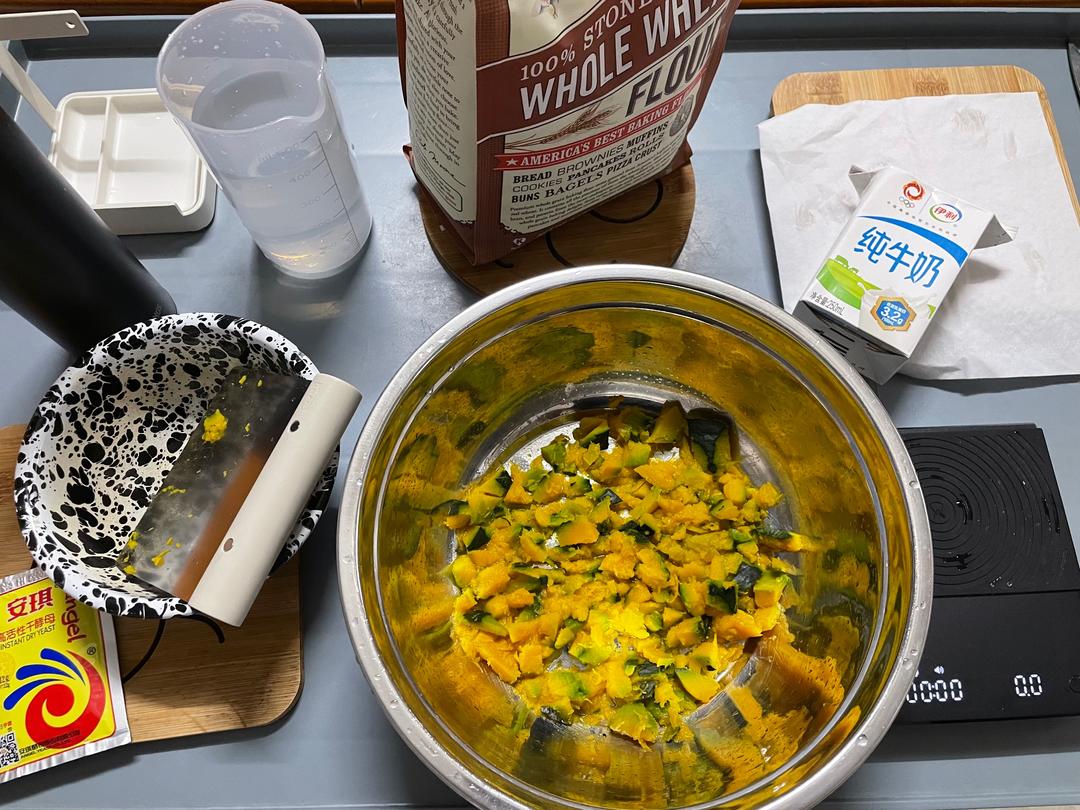 纯奶手撕吐司的做法 步骤1