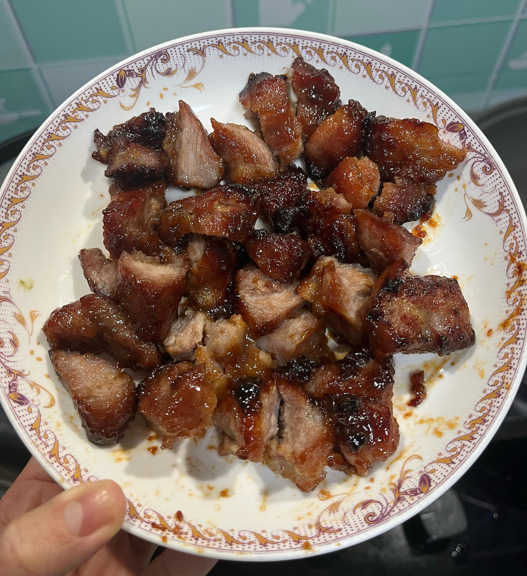 空气炸锅版蜜汁叉烧