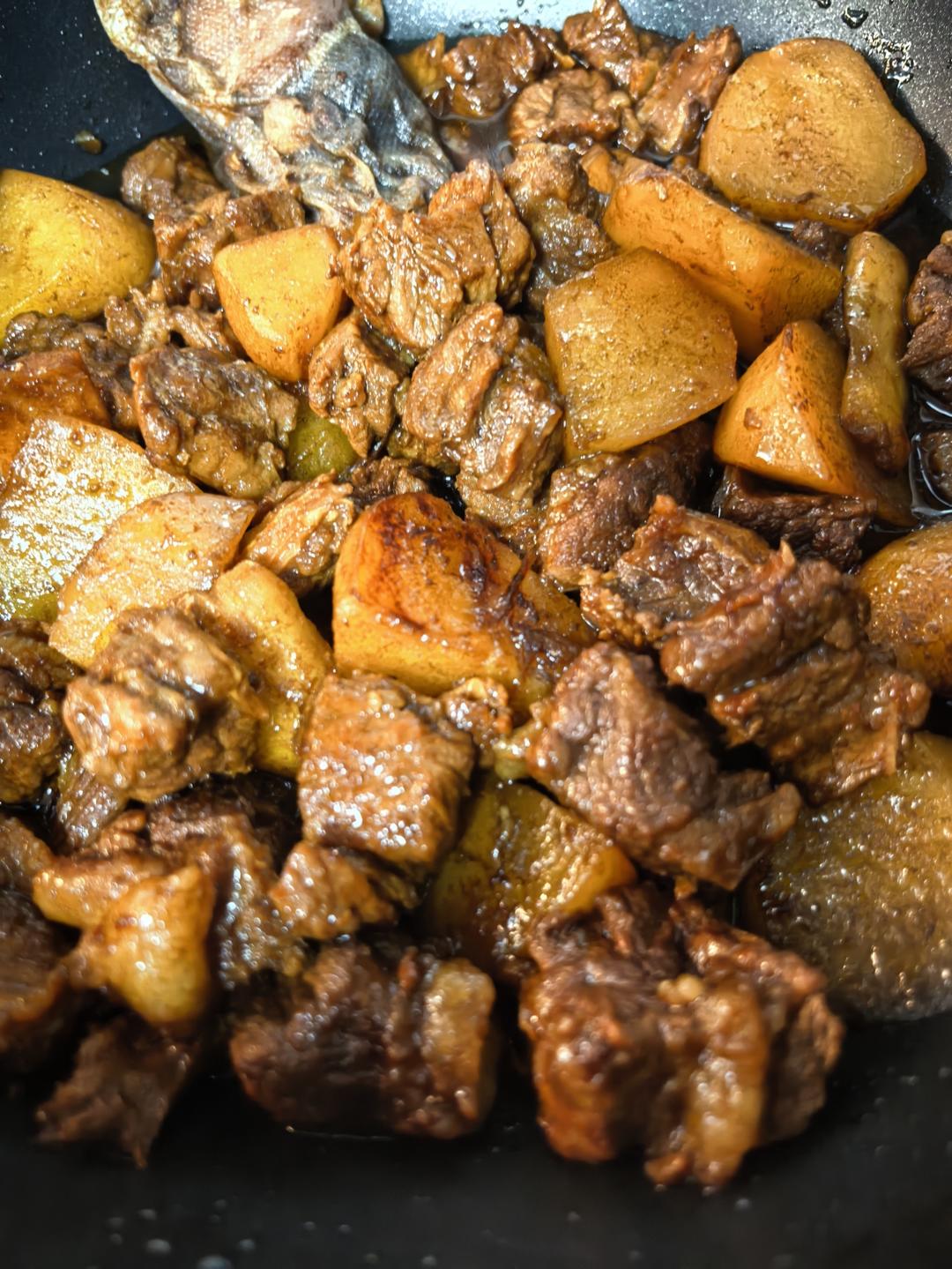 土豆烧牛肉