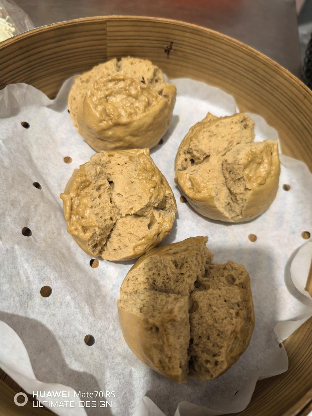 红糖自然开花馒头❗️按步骤来必定成功(ง•̀_•́)ง想偷懒不行哦