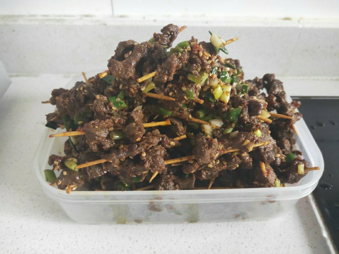 牙签牛肉串-湖南口味