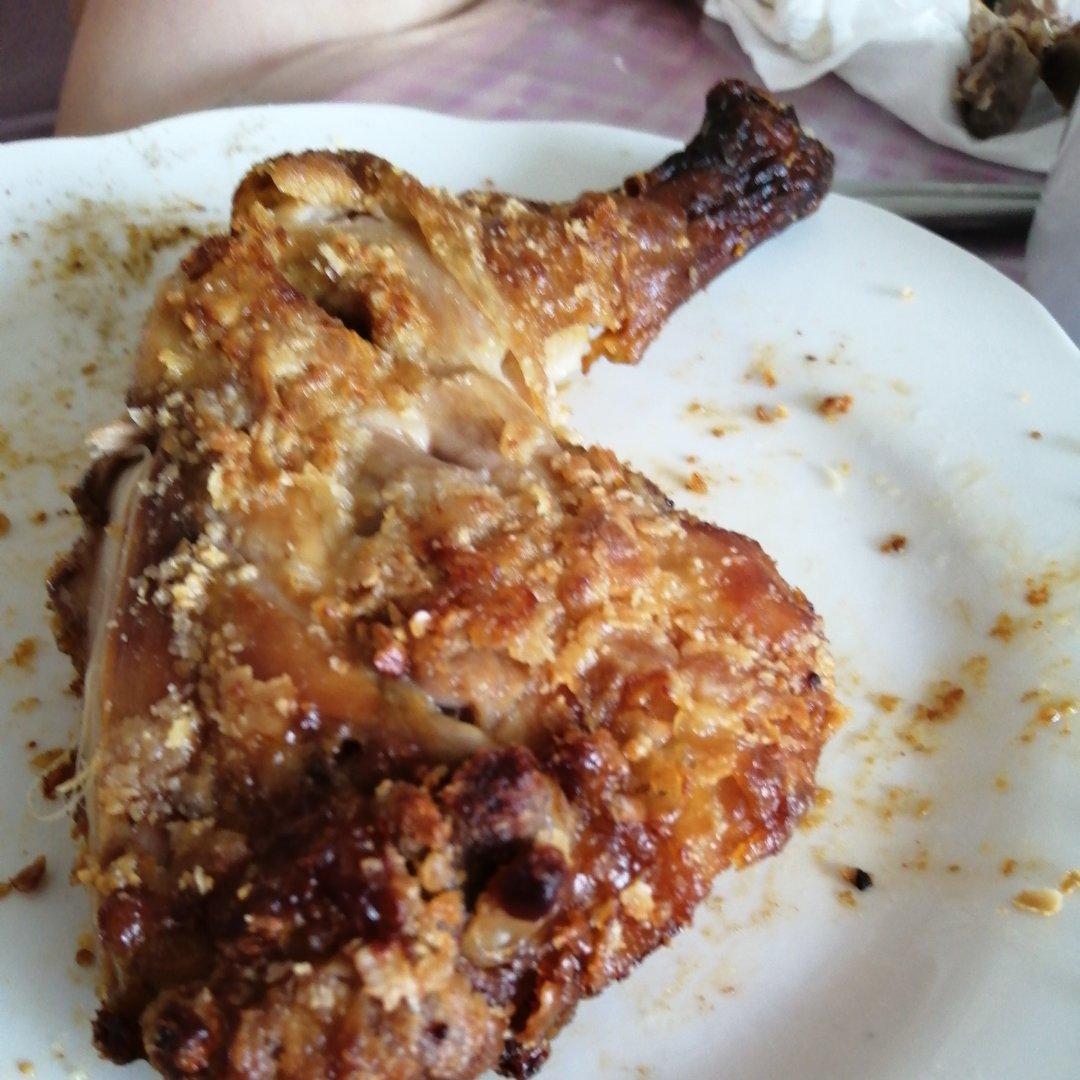 黄金脆皮炸鸡腿（空气炸锅版）“咔吃～唔～”