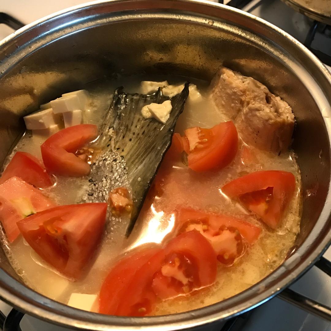 三文鱼浓汤