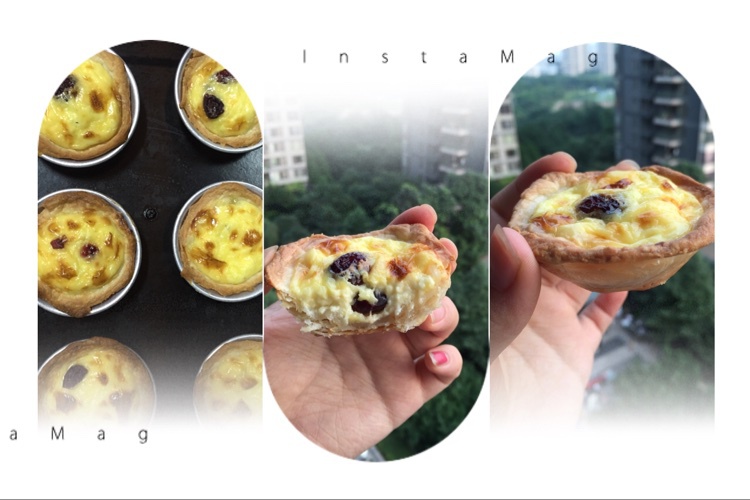 飞饼版葡式果味蛋挞