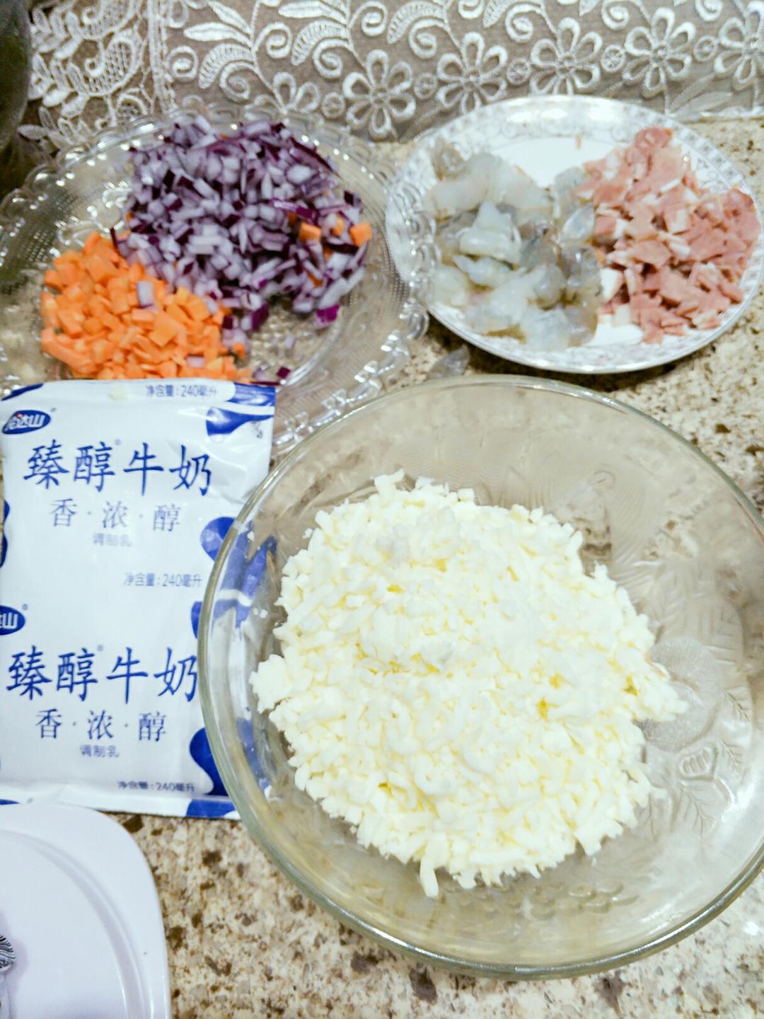 纯奶手撕吐司的做法 步骤1